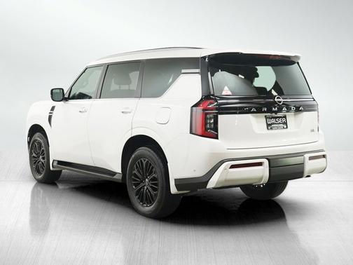 Aspen White Tricoat 2025 Nissan Armada SL