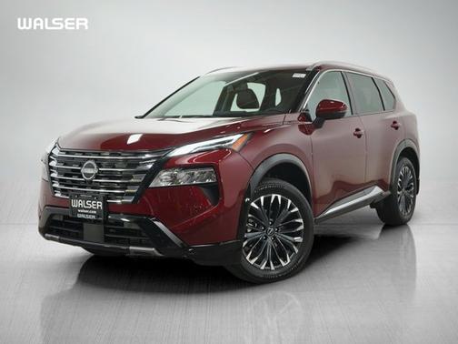 Scarlet Ember Tintcoat 2024 Nissan Rogue Platinum