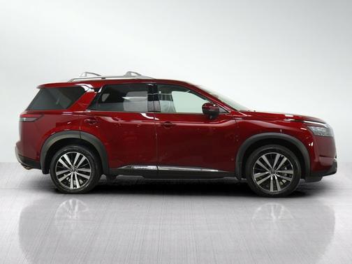 Scarlet Ember Tintcoat 2025 Nissan Pathfinder Platinum