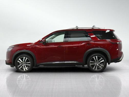 Scarlet Ember Tintcoat 2025 Nissan Pathfinder Platinum