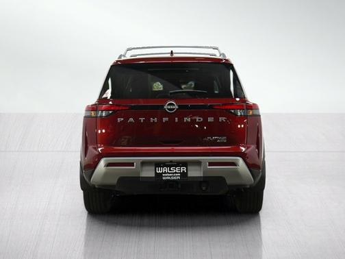 Scarlet Ember Tintcoat 2025 Nissan Pathfinder Platinum