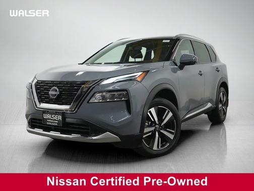 Boulder Gray Pearl 2023 Nissan Rogue Platinum