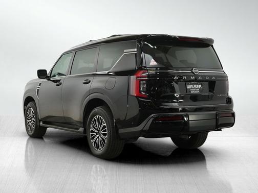 Super Black 2025 Nissan Armada Platinum