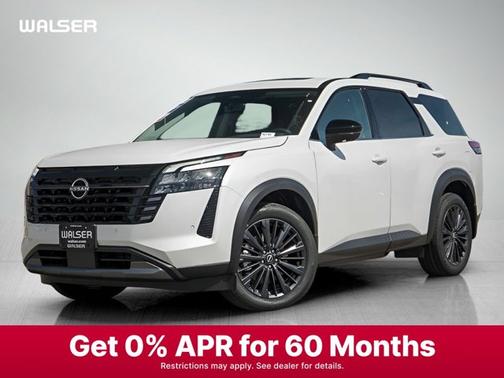 Everest White Pearl Tricoat 2026 Nissan Pathfinder SL
