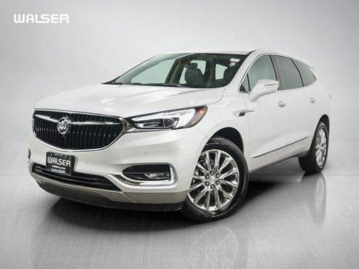 White Frost Tricoat 2020 Buick Enclave Premium