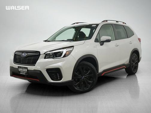Crystal White Pearl 2021 Subaru Forester Sport