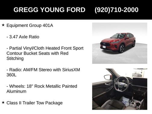 2026 Ford Escape ST-Line Select