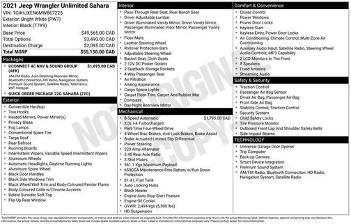2021 Jeep Wrangler Unlimited Sahara