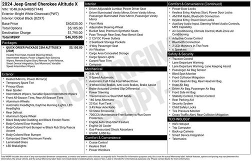2024 Jeep Grand Cherokee Altitude