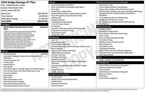 2024 Dodge Durango GT Plus