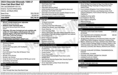 2023 Chevrolet Silverado 1500 LT