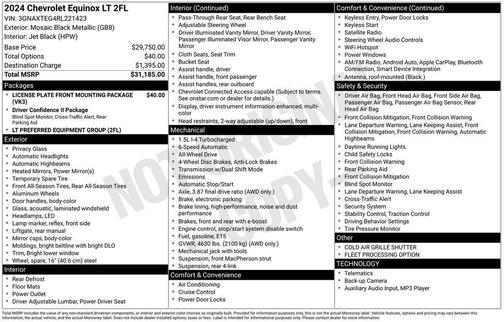 2024 Chevrolet Equinox 1LT