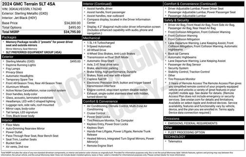 2024 GMC Terrain SLT