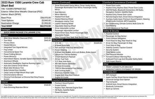 2023 RAM 1500 Laramie