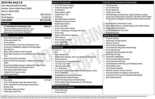 2024 Kia Soul LX