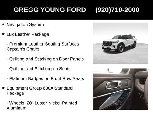 2026 Ford Explorer Platinum