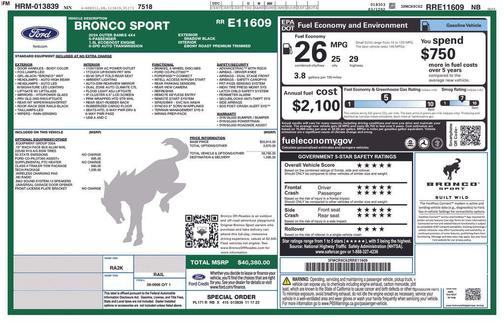 2024 Ford Bronco Sport Outer Banks