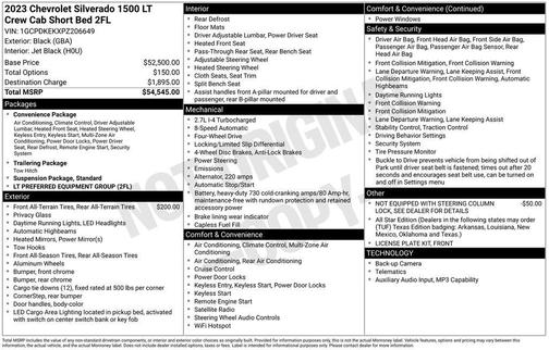 2023 Chevrolet Silverado 1500 LT