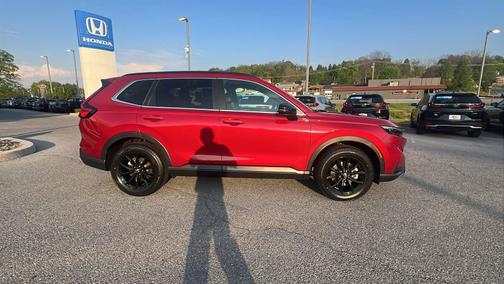 Radiant Red Metallic 2025 Honda CR-V Hybrid