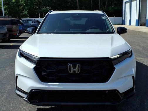Platinum White Pearl 2025 Honda CR-V Hybrid Sport AWD