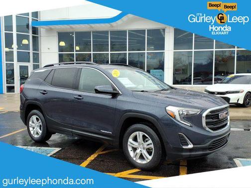 Blue Steel Metallic 2019 GMC Terrain SLE