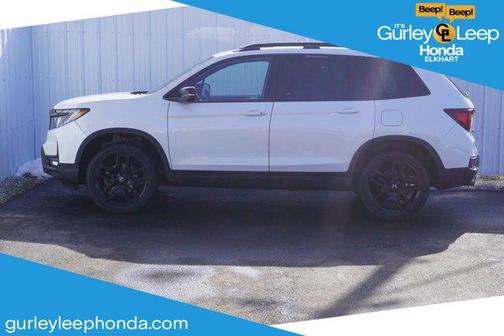 Platinum White Pearl 2024 Honda Passport AWD Black