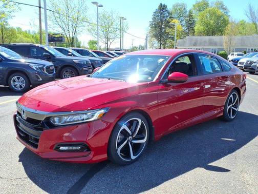 San Marino Red 2019 Honda Accord Sport