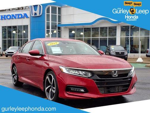 San Marino Red 2019 Honda Accord Sport