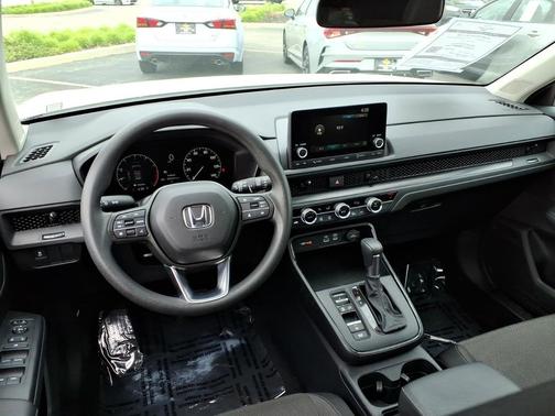 Platinum White 2024 Honda CR-V EX AWD