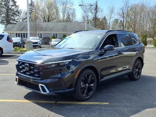 Crystal Black Pearl 2023 Honda CR-V Hybrid Sport Touring AWD