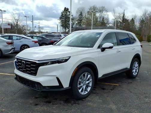 Platinum White Pearl 2026 Honda CR-V EX AWD