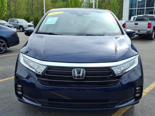 Obsidian Blue Pearl 2023 Honda Odyssey Elite