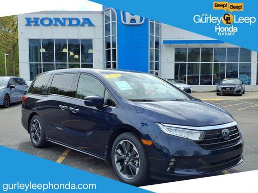 Obsidian Blue Pearl 2023 Honda Odyssey Elite