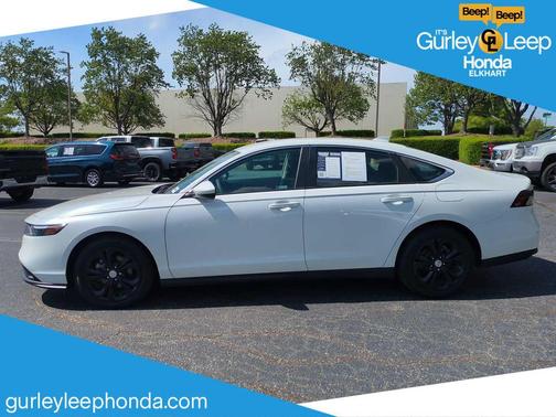 Platinum White 2025 Honda Accord LX 1.5T