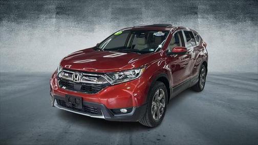 Maroon 2019 Honda CR-V EX-L