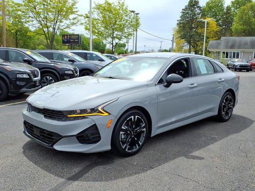 Wolf Gray 2024 Kia K5 GT-Line