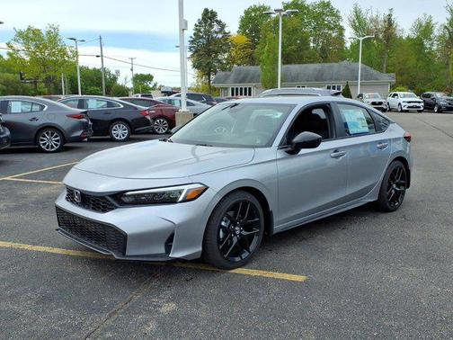 Solar Silver Metallic 2026 Honda Civic Sport