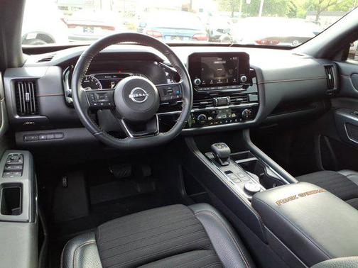 Scarlet Ember Tintcoat/Super Black 2023 Nissan Pathfinder Rock Creek 4WD