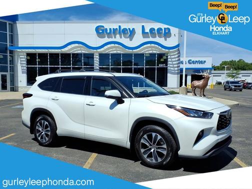 Blizzard Pearl 2020 Toyota Highlander XLE