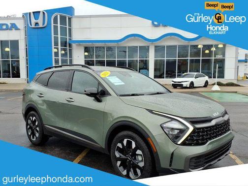 Jungle Green 2023 Kia Sportage X-Line