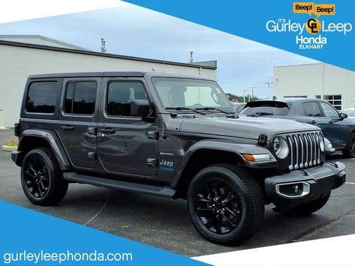 Granite Crystal Metallic Clearcoat 2021 Jeep Wrangler Unlimited 4xe Sahara