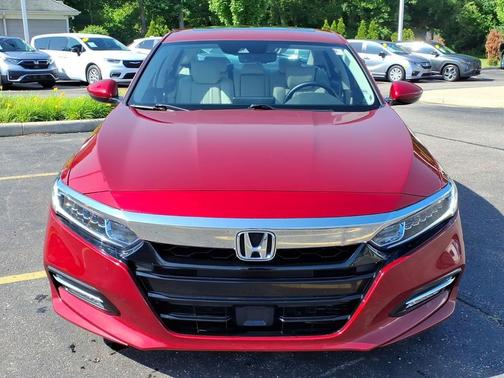 Radiant Red Metallic 2019 Honda Accord Hybrid EX-L