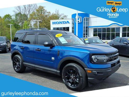 Atlas Blue Metallic 2024 Ford Bronco Sport Big Bend