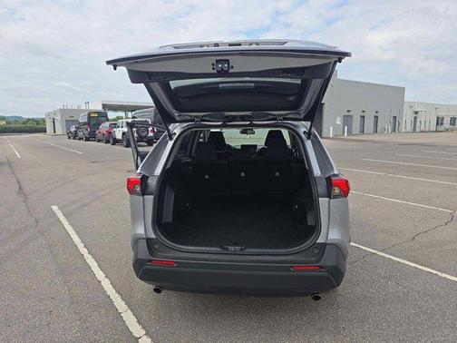 Silver Sky Metallic 2025 Toyota RAV4 Hybrid LE