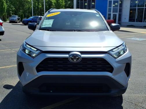 Silver Sky Metallic 2025 Toyota RAV4 Hybrid LE