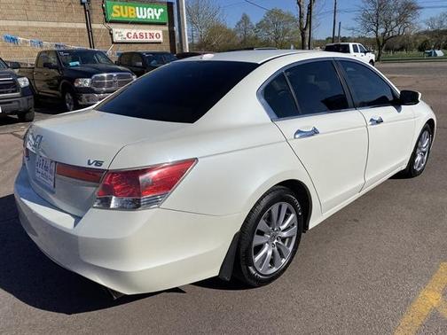 White Orchid Pearl 2011 Honda Accord EX-L