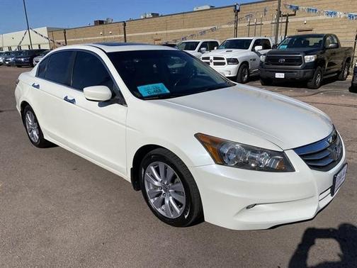 White Orchid Pearl 2011 Honda Accord EX-L