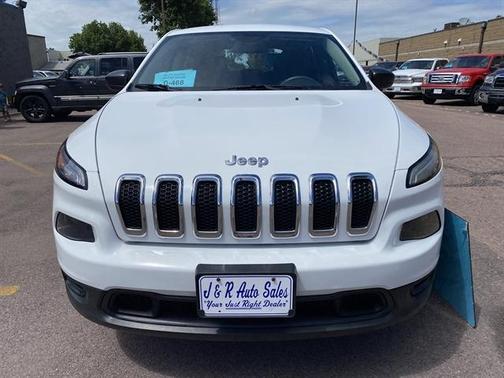 Bright White Clearcoat 2016 Jeep Cherokee Sport