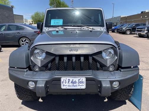 Granite Crystal Clearcoat Metallic 2018 Jeep Wrangler JK Unlimited Sport
