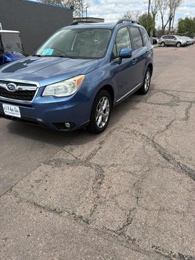 Quartz Blue Pearl 2015 Subaru Forester 2.5i Touring